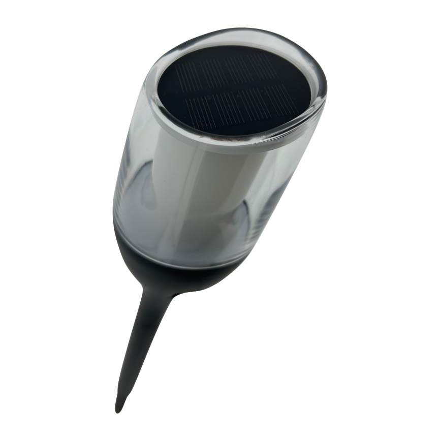 LED saulės lempa LED/1,2V 800 mAh IP44 juoda
