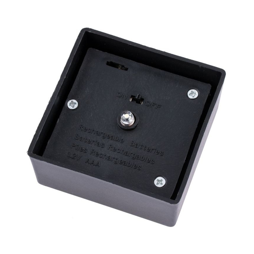 LED saulės lempa MARTIN LED/1,2V 150 mAh IP44 juoda