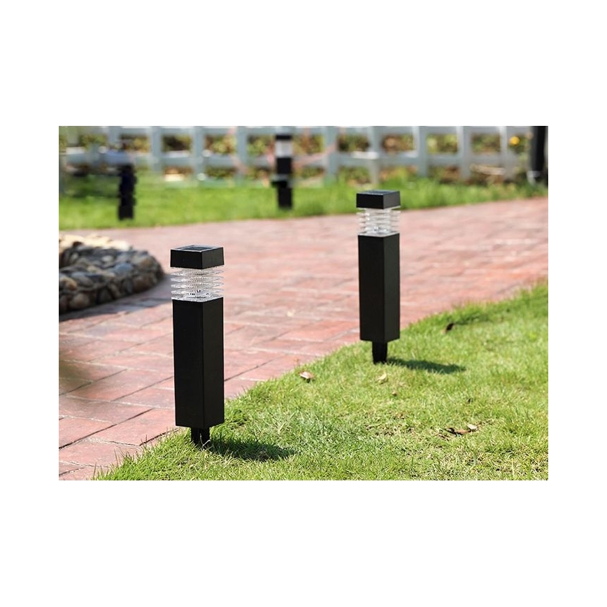 LED saulės lempa MARTIN LED/1,2V 150 mAh IP44 juoda