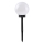 LED saulės lempa SPHERE LED/1,2V 4000K IP44 200 mAh Ø 20 cm