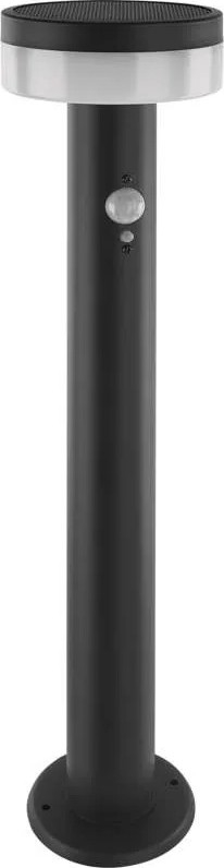 LED saulės lempa su jutikliu LED/2W/3,7V 1200 mAh IP44 50 cm