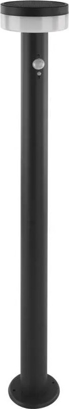 LED saulės lempa su jutikliu LED/2W/3,7V 1200 mAh IP44 80 cm