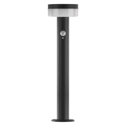 LED saulės lempa su jutikliu LED/2W/3,7V 1200 mAh IP44 50 cm