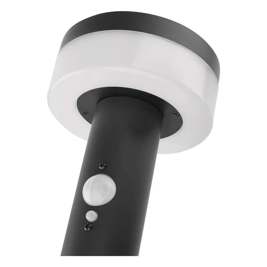 LED saulės lempa su jutikliu LED/2W/3,7V 1200 mAh IP44 80 cm