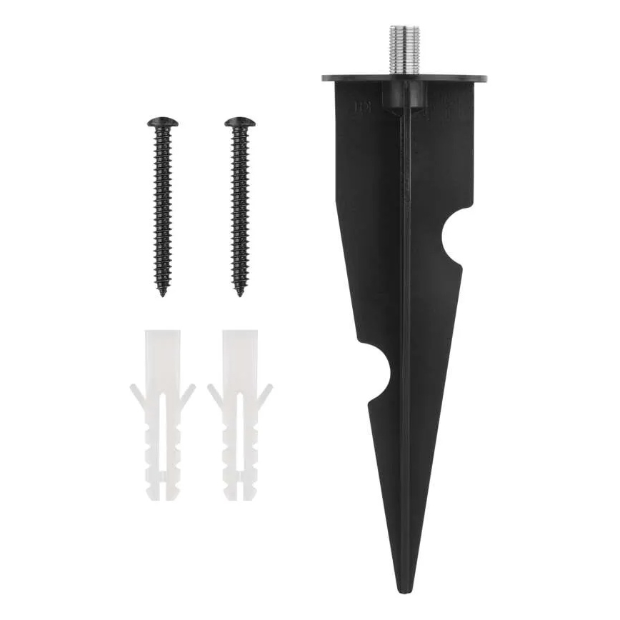 LED saulės lempa su jutikliu LED/2W/3,7V 1200 mAh IP44 80 cm