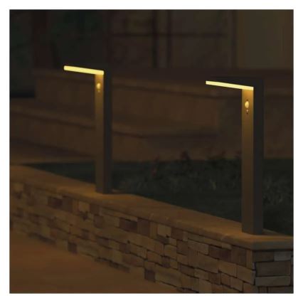 LED Saulės lempa su jutikliu LED/4,4W/3,7V 2200 mAh IP44
