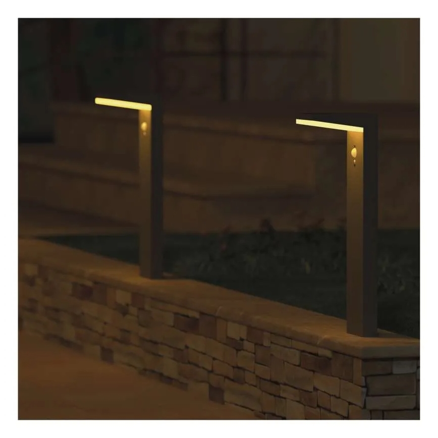 LED Saulės lempa su jutikliu LED/4,4W/3,7V 2200 mAh IP44