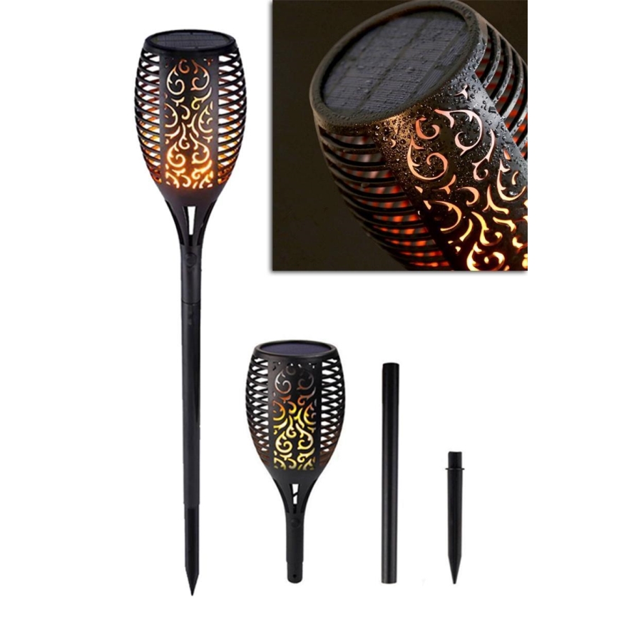 LED saulės lempa su sutemų jutikliu LED/1,2W/1,2V 600 mAh IP44