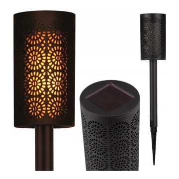 LED saulės lempa su sutemų jutikliu LED/2V IP44 600 mAh