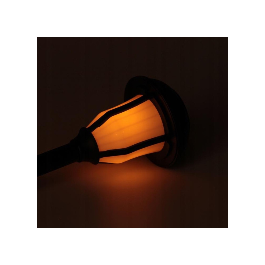 LED saulės lempa su sutemų jutikliu LED/2V IP44 600 mAh