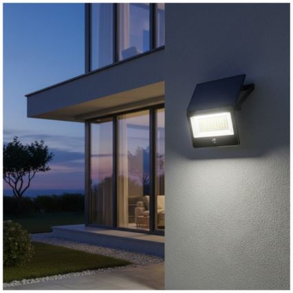 LED saulės prožektorius su jutikliu NCS G2 LED/30W/3,7V 3000/4000/6500K IP54 5200 mAh