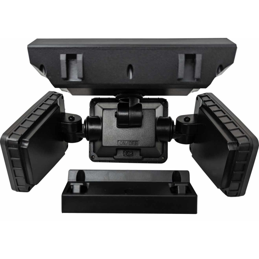 LED saulės prožektorius su jutikliu LED/14W/3,7V 1800 mAh IP44