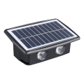 LED saulės sieninis šviestuvas LED/3,7V IP44 1200 mAh