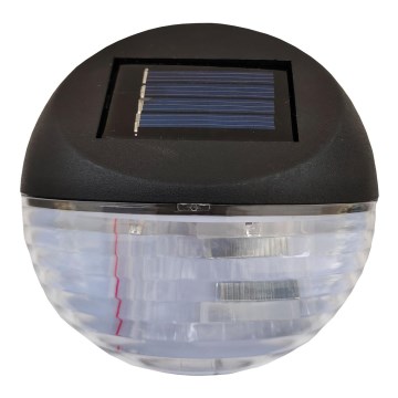 LED Saulės sieninis šviestuvas su jutikliu LED/0,06W/1,2V 200mAh 3000K IP44