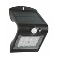LED Saulės sieninis šviestuvas su jutikliu LED/1,5W/3,7V 1200 mAh IP65