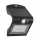 LED Saulės sieninis šviestuvas su jutikliu LED/1,5W/3,7V 1200 mAh IP65