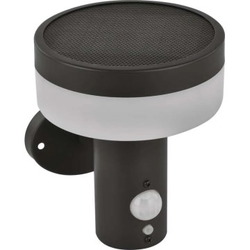 LED Saulės sieninis šviestuvas su jutikliu LED/2W/3,7V 1200 mAh IP44