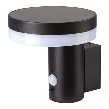 LED Saulės sieninis šviestuvas su jutikliu SOLARIS3 LED/5,5W/3,7V 4000K IP44 2600 mAh