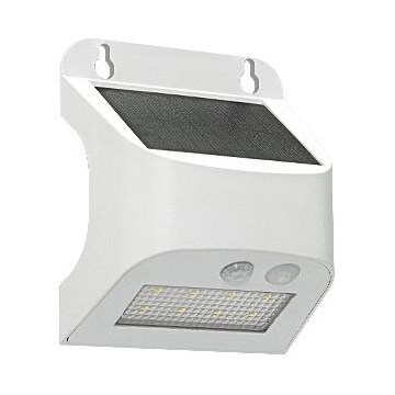 LED saulės sieninis šviestuvas su jutikliu SOLTO LED/3W/3,7V 4000K IP54 1200 mAh baltas