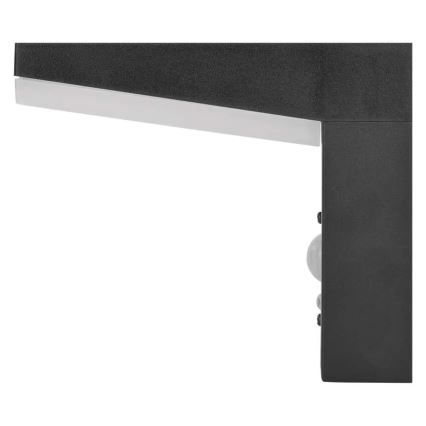 LED Saulės sieninis šviestuvas su jutikliu LED/4,4W/3,7V 2200 mAh IP44