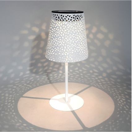 LED saulės stalo lempa LUVETRA LED/1xAA 4000K IP44 200 mAh balta