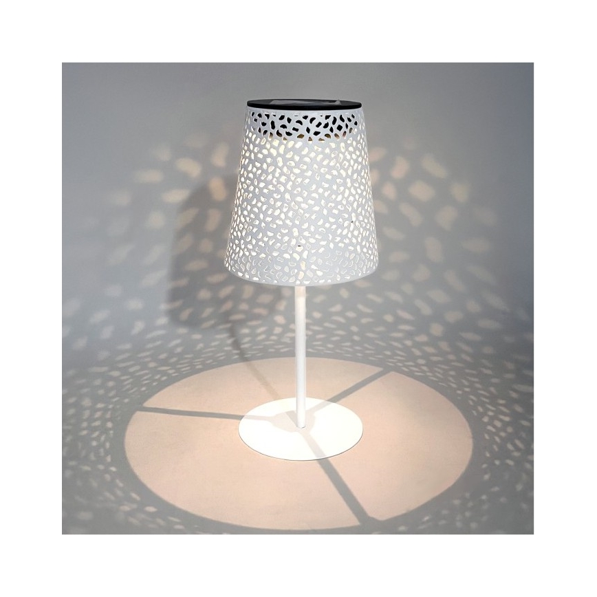 LED saulės stalo lempa LUVETRA LED/1xAA 4000K IP44 200 mAh balta