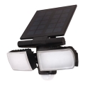 LED saulės šviesos prožektorius su jutikliu 2000mAh LED/8W/3,7V IP44