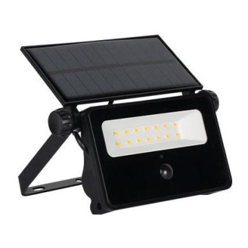 LED saulės šviesos prožektorius su jutikliu LED/10W/5,5V IP65