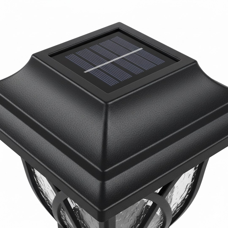 LED saulės šviestuvas LAWN LED/1,2V 100 mAh 3000K 44 cm IP44 juodas