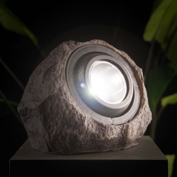 LED saulės šviestuvas LED/1,2 V 1000 mAh IP44 akmuo