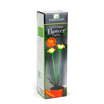 LED saulės šviestuvas LED/1,2V 200 mAh IP44 gėlė