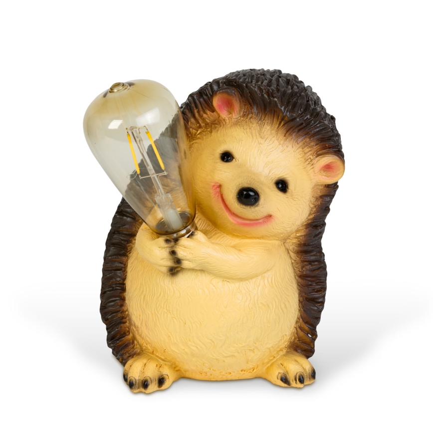 LED saulės šviestuvas LED/1,2V 300 mAh IP44 ežiukas