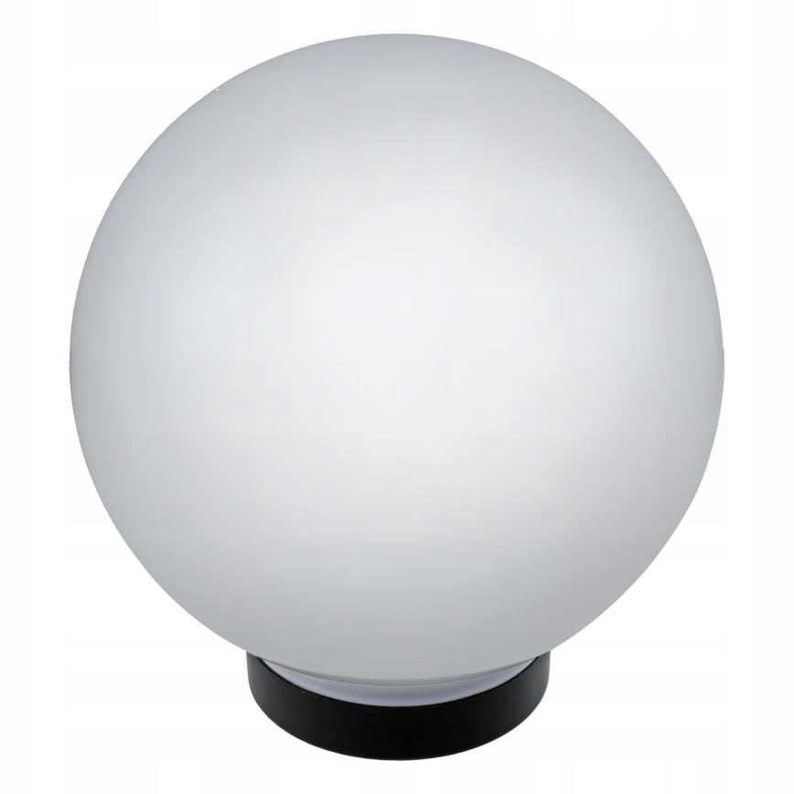 LED saulės šviestuvas LED/1,2V 6500K 200 mAh skersmuo 25 cm IP44 balta/juoda