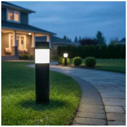 LED saulės šviestuvas su jutikliu AURORA LED/1xAAA 4000K IP44 100 mAh