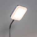 LED sieninė kištukinė lempa LED/3,2W/230V blizgus chromas