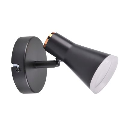 LED Sieninis akcentinis šviestuvas BERG LED/4,2W/230V juodas