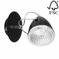 LED Sieninis akcentinis šviestuvas OLIVER 1xGU10/5,5W/230V + FSC sertifikuota