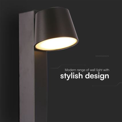 LED sieninis akcentinis šviestuvas su USB prievadu LED/8W/230V 3000K