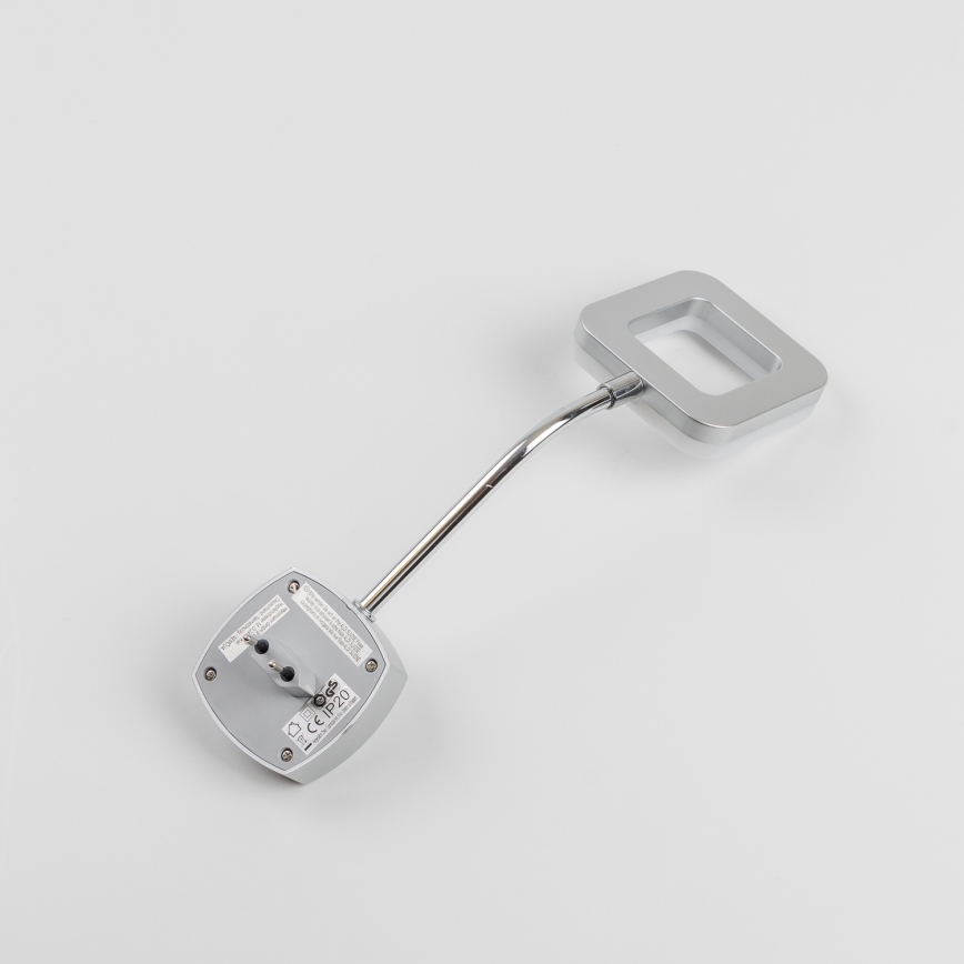 LED sieninis kištukinis šviestuvas LED/3,2W/230V matinis chromas