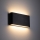 LED sieninis lauko šviestuvas ARWENA 2xLED/6W/230V IP54 juoda