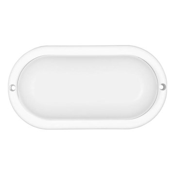 LED sieninis lauko šviestuvas BULK LED/12W/230V IP54 balta