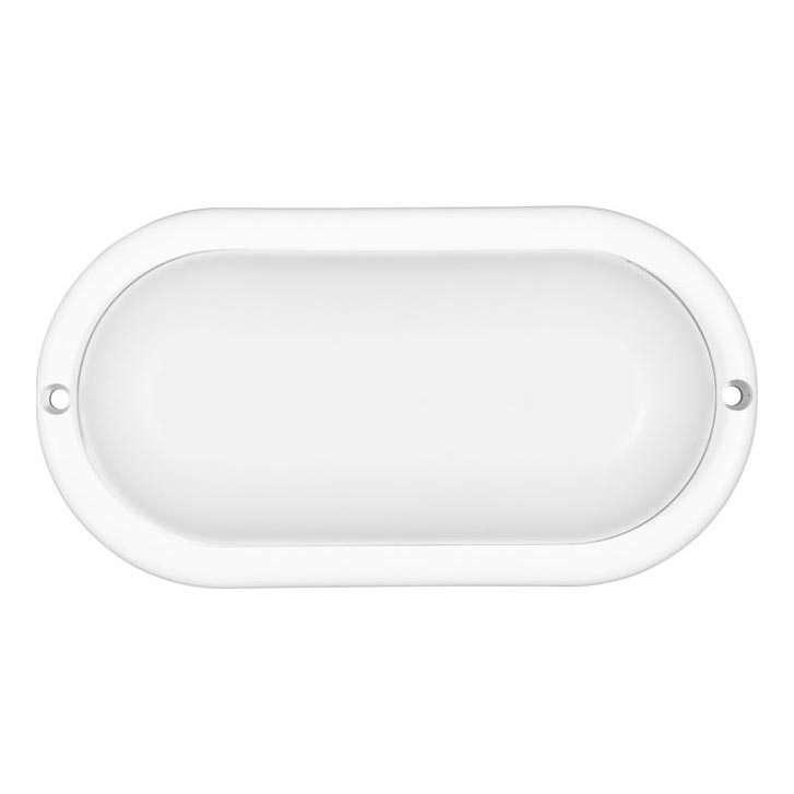 LED sieninis lauko šviestuvas BULK LED/18W/230V IP54 balta