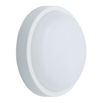 LED sieninis lauko šviestuvas BULKHEAD LED/18W/230V 3000K IP54 balta