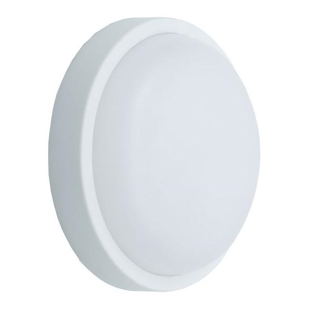 LED sieninis lauko šviestuvas BULKHEAD LED/18W/230V 3000K IP54 balta