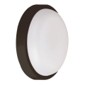 LED sieninis lauko šviestuvas BULKHEAD LED/18W/230V 3000K IP54 juoda