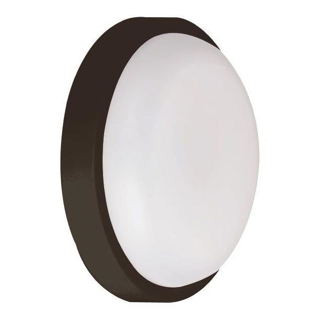 LED sieninis lauko šviestuvas BULKHEAD LED/18W/230V 3000K IP54 juoda