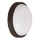 LED sieninis lauko šviestuvas BULKHEAD LED/18W/230V 3000K IP54 juoda