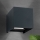 LED sieninis lauko šviestuvas CUBE 2xLED/3W/230V IP54 antracitas