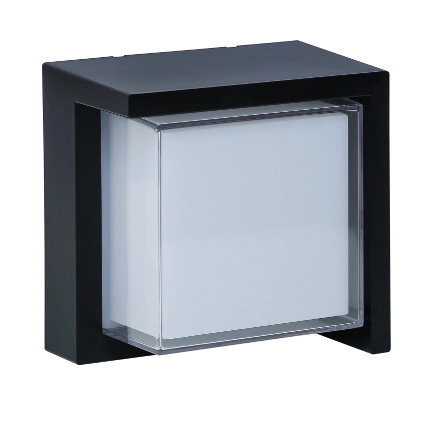 LED sieninis lauko šviestuvas ESSEN LED/12W/230V IP44 juoda