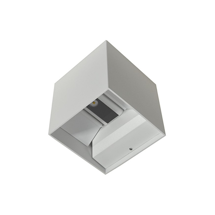 LED sieninis lauko šviestuvas KREON 2xLED/3W/230V IP54 4000K balta
